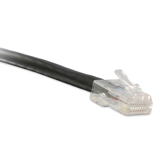 Enet Enet Cat6 Black 1 Foot Non-Booted (No Boot) (Utp) High-Quality C6-BK-NB-1-ENC - main